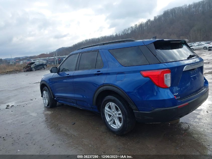 1FMSK8DH4NGA70127 2022 Ford Explorer Xlt