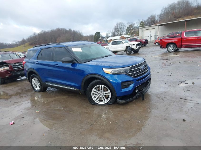 2022 Ford Explorer Xlt VIN: 1FMSK8DH4NGA70127 Lot: 38237280