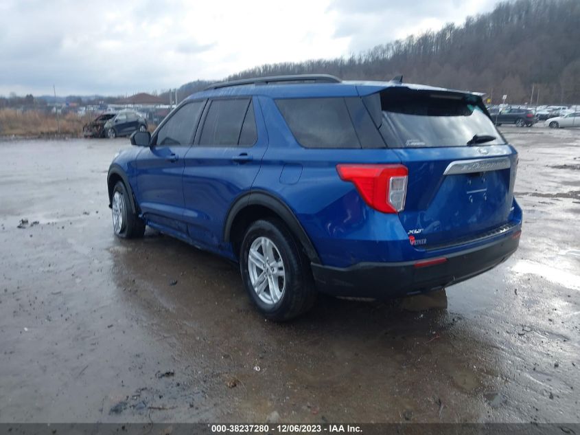 1FMSK8DH4NGA70127 2022 Ford Explorer Xlt