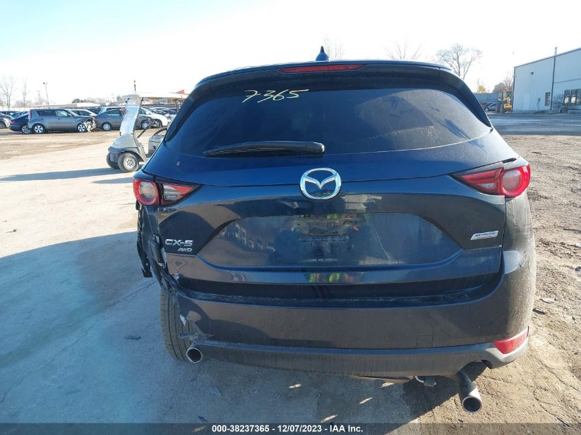 2019 Mazda Cx-5 Grand Touring VIN: JM3KFBDM0K1582718 Lot: 38237365