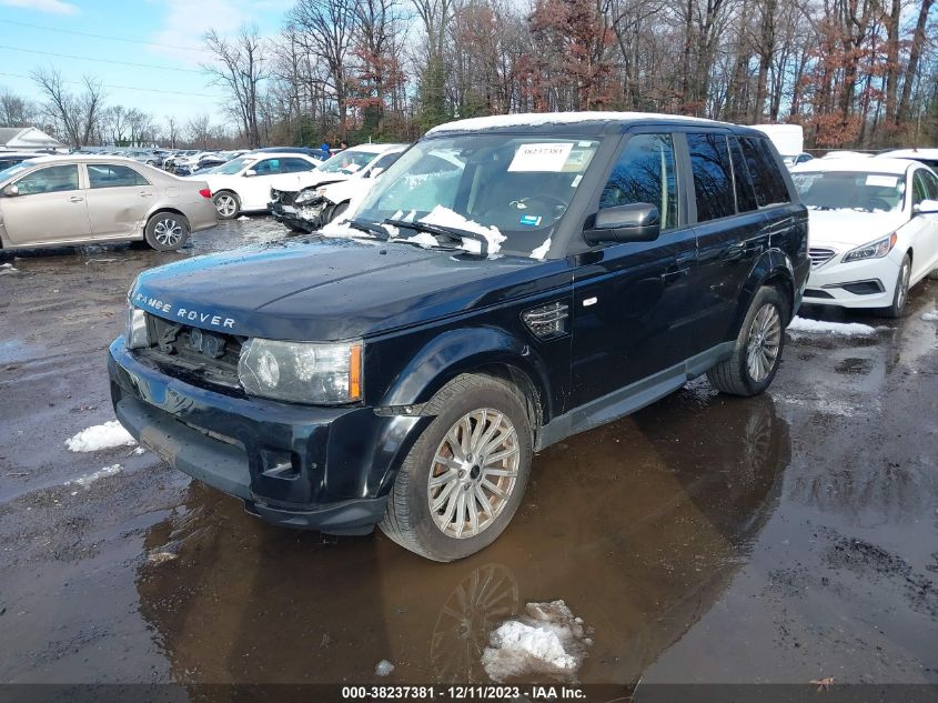 2013 Land Rover Range Rover Sport Hse VIN: SALSF2D45DA770008 Lot: 38237381