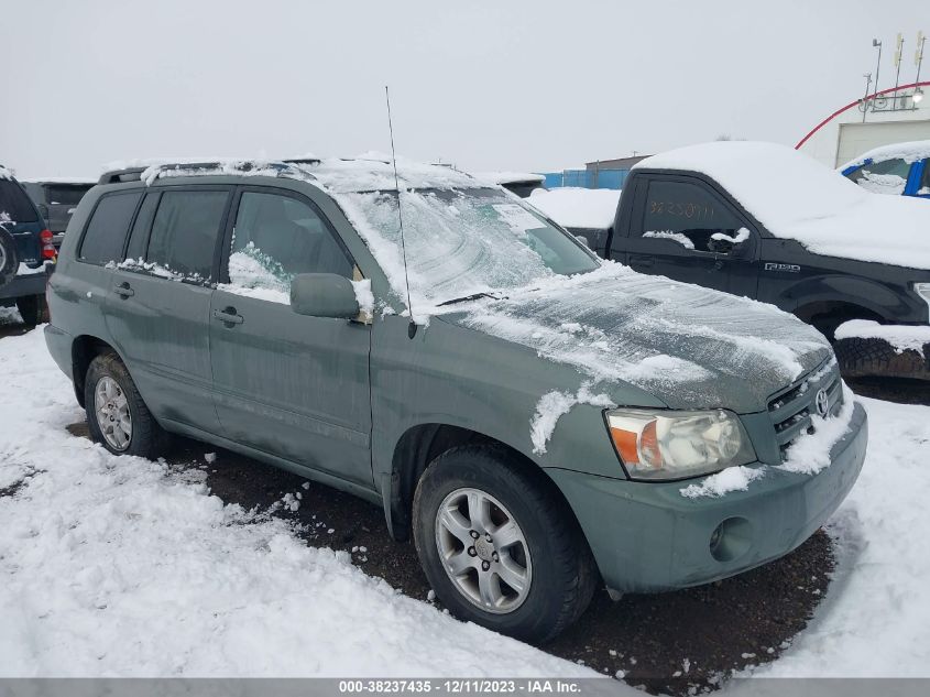 JTEDP21A360117737 2006 Toyota Highlander V6