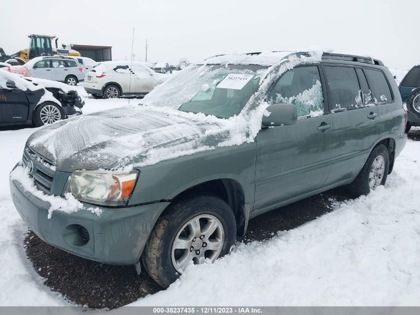 JTEDP21A360117737 2006 Toyota Highlander V6