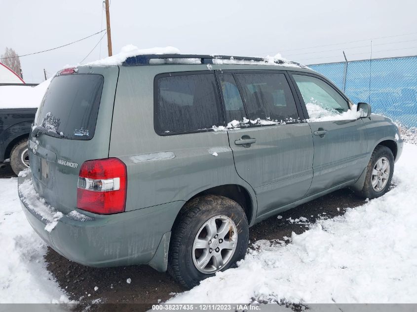 JTEDP21A360117737 2006 Toyota Highlander V6