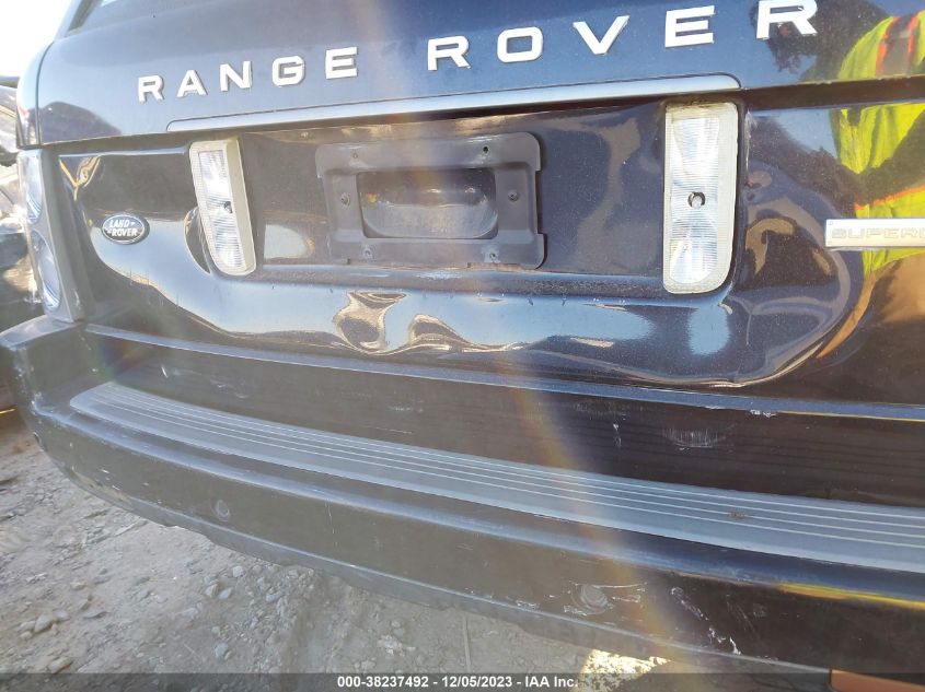 2007 Land Rover Range Rover Supercharged VIN: SALMF13487A247168 Lot: 38237492
