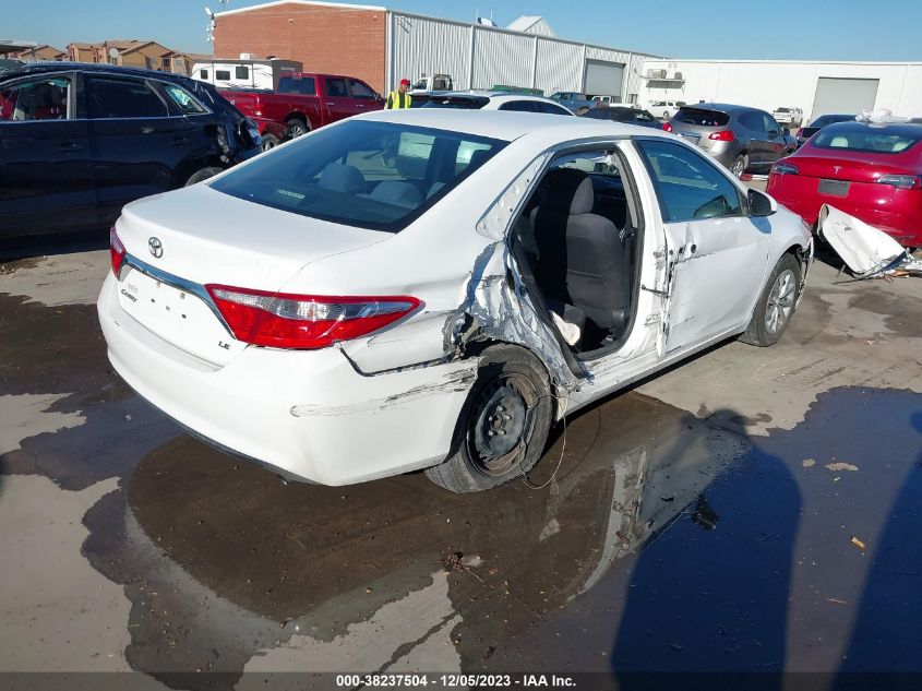 2016 Toyota Camry Le VIN: 4T1BF1FK0GU238189 Lot: 38237504