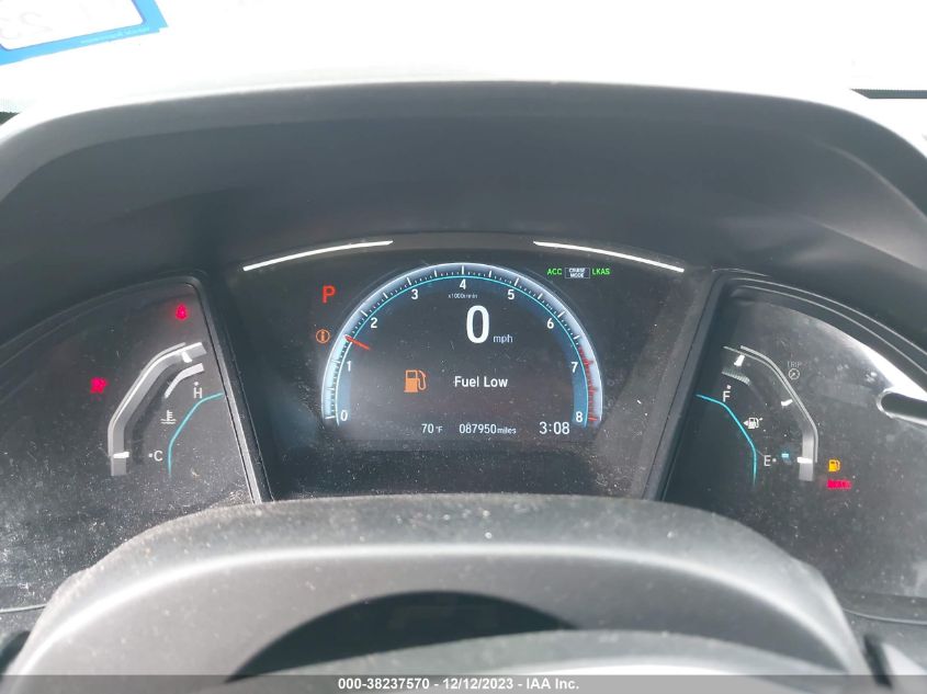 2019 Honda Civic Lx VIN: 2HGFC4B66KH307425 Lot: 38237570