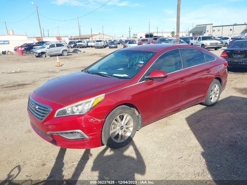 2015 Hyundai Sonata 2.4L Se VIN: 5NPE24AF8FH238006 Lot: 38237628