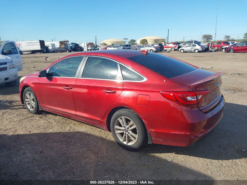 2015 Hyundai Sonata 2.4L Se VIN: 5NPE24AF8FH238006 Lot: 38237628