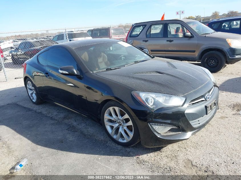 KMHHU6KJ8DU092405 2013 Hyundai Genesis Coupe 3.8 Grand Touring