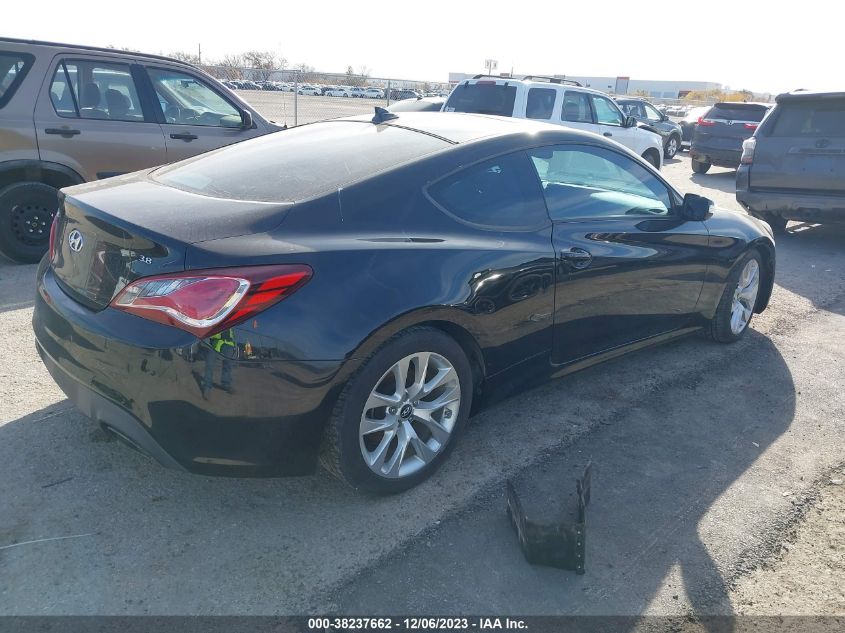 KMHHU6KJ8DU092405 2013 Hyundai Genesis Coupe 3.8 Grand Touring