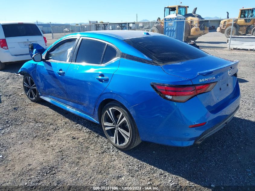 2021 Nissan Sentra Sr Xtronic Cvt VIN: 3N1AB8DVXMY277885 Lot: 38237696