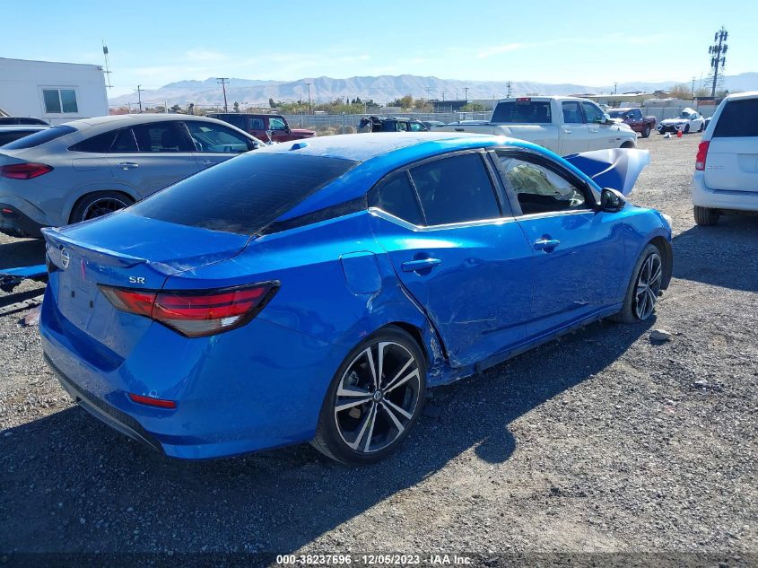 2021 Nissan Sentra Sr Xtronic Cvt VIN: 3N1AB8DVXMY277885 Lot: 38237696