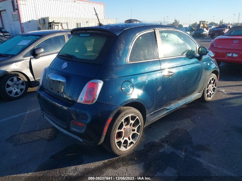 2013 Fiat 500 Sport VIN: 3C3CFFBRXDT651899 Lot: 38237841