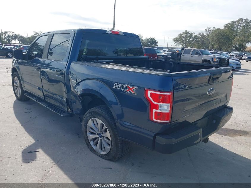 2018 Ford F-150 Xl VIN: 1FTEW1CP3JFB96419 Lot: 38237860