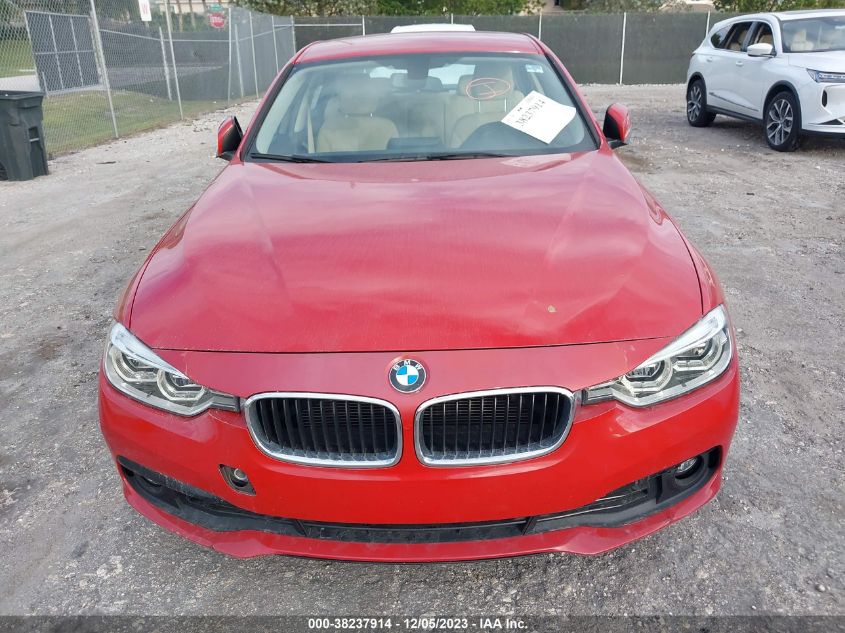 2018 BMW 320I VIN: WBA8E1G59JNU93402 Lot: 38237914