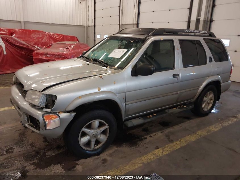 2002 Nissan Pathfinder Se VIN: JN8DR09Y12W720542 Lot: 38237940