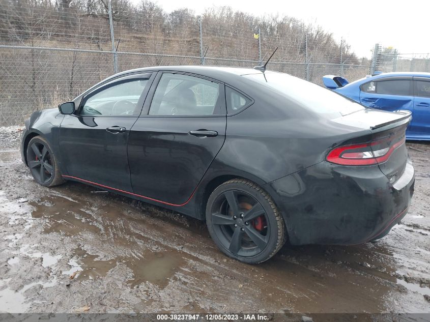 2014 Dodge Dart Gt VIN: 1C3CDFEB7ED701573 Lot: 38237947