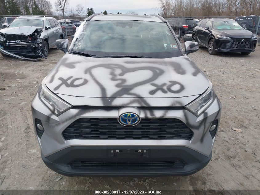 2021 Toyota Rav4 Xle Hybrid VIN: 4T3R6RFV1MU018456 Lot: 38238017