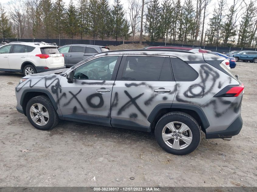 2021 Toyota Rav4 Xle Hybrid VIN: 4T3R6RFV1MU018456 Lot: 38238017