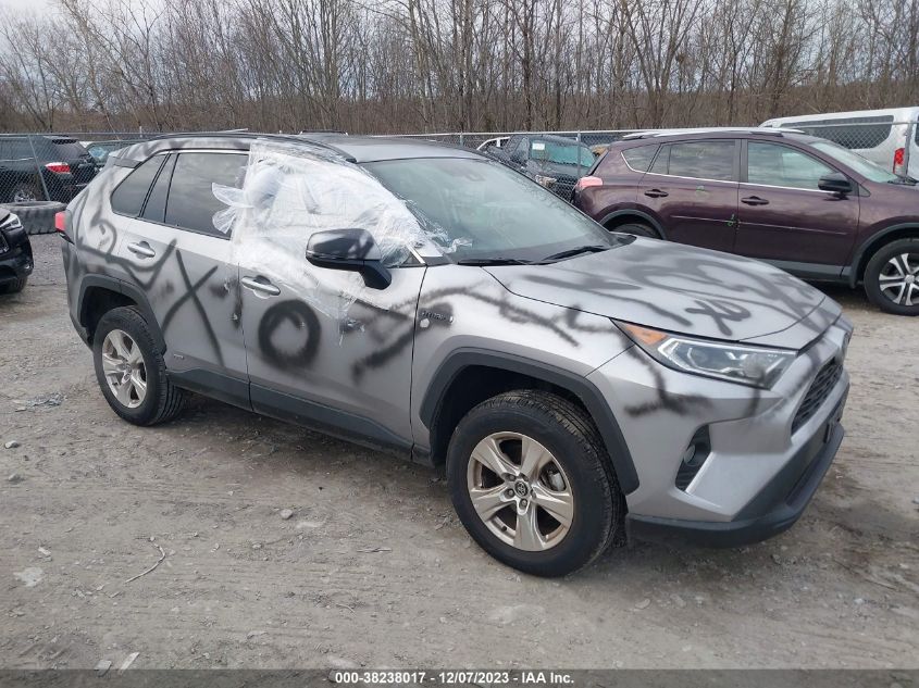 2021 Toyota Rav4 Xle Hybrid VIN: 4T3R6RFV1MU018456 Lot: 38238017