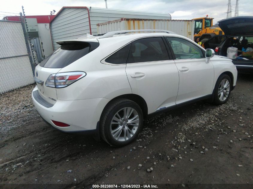 2011 Lexus Rx 450H VIN: JTJBC1BA9B2032185 Lot: 38238074