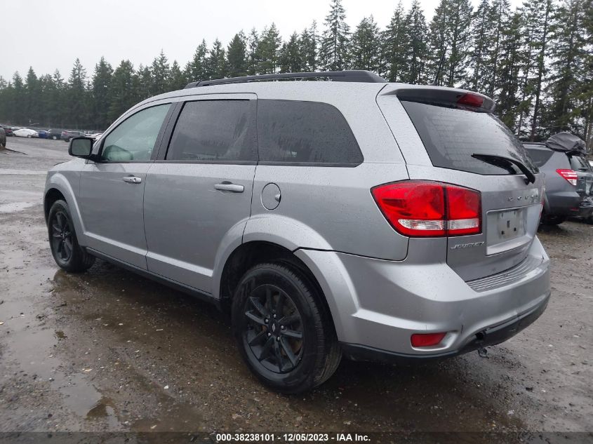 2019 Dodge Journey Se VIN: 3C4PDCBB9KT837399 Lot: 38238101