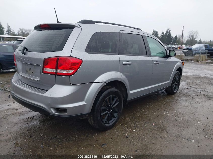 2019 Dodge Journey Se VIN: 3C4PDCBB9KT837399 Lot: 38238101