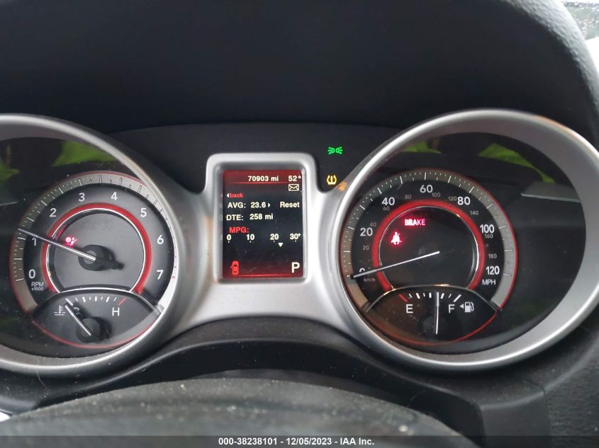 2019 Dodge Journey Se VIN: 3C4PDCBB9KT837399 Lot: 38238101