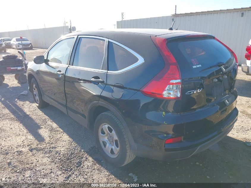 2015 Honda Cr-V Lx VIN: 3CZRM3H37FG700169 Lot: 38238108