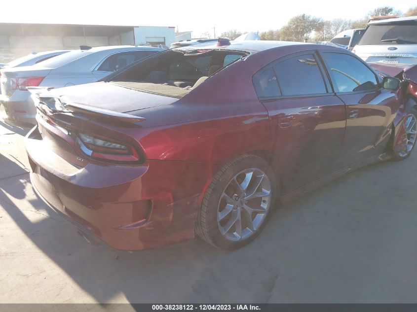 2021 Dodge Charger Gt Rwd VIN: 2C3CDXHG5MH644496 Lot: 38238122