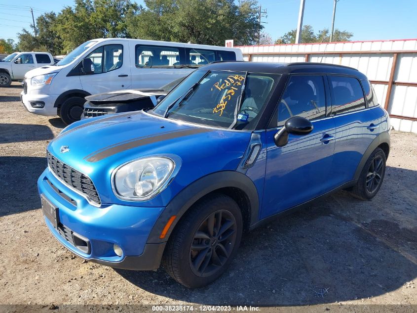 2012 Mini Cooper S Countryman S VIN: WMWZC3C58CWL82588 Lot: 38238174