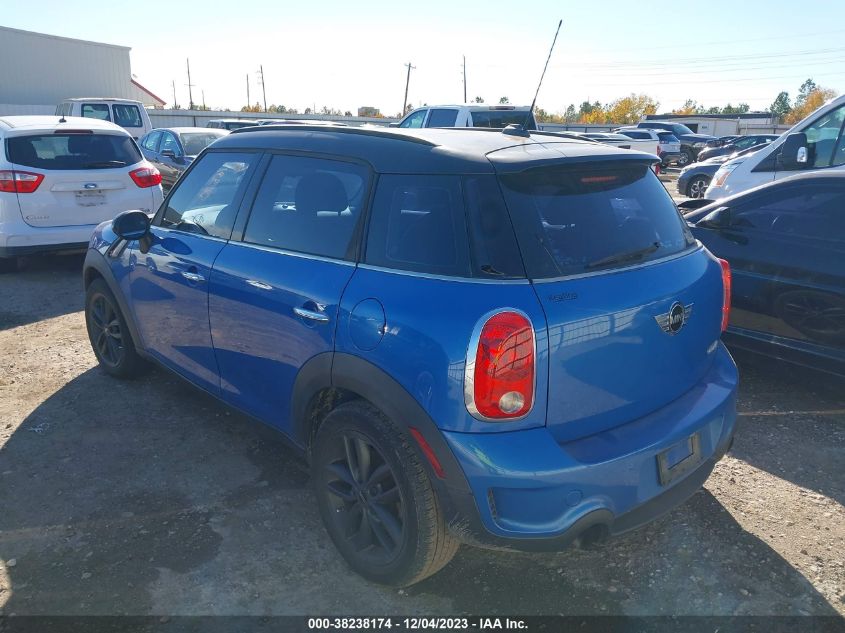 2012 Mini Cooper S Countryman S VIN: WMWZC3C58CWL82588 Lot: 38238174