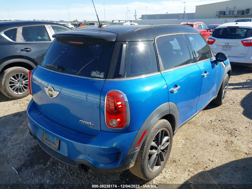 2012 Mini Cooper S Countryman S VIN: WMWZC3C58CWL82588 Lot: 38238174