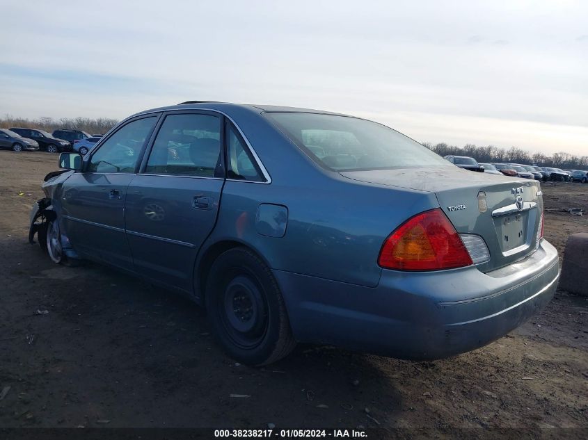 4T1BF28B22U252977 2002 Toyota Avalon Xls