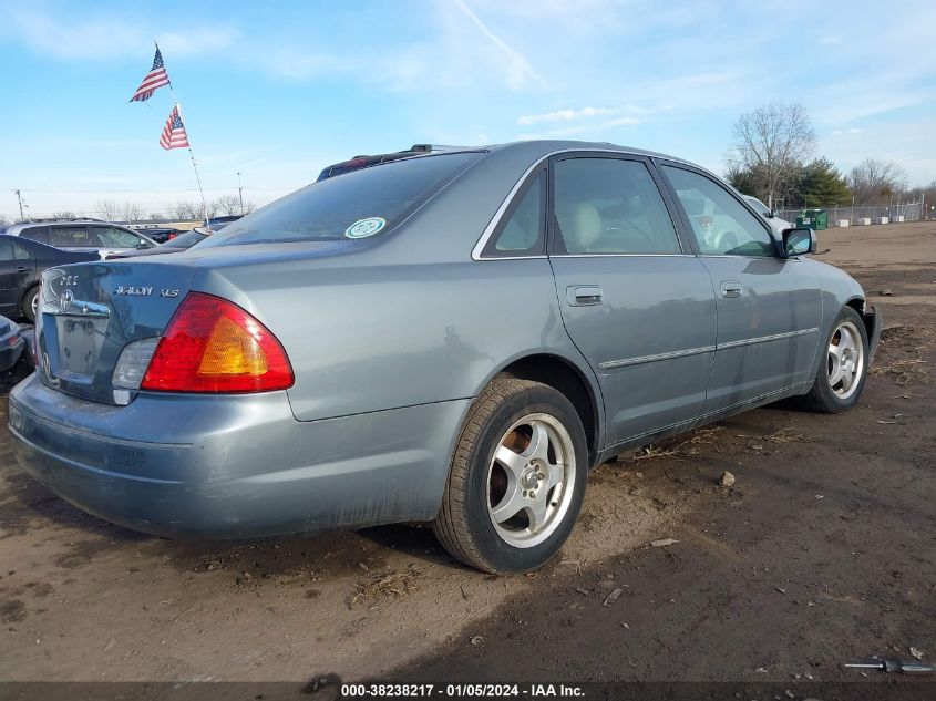 2002 Toyota Avalon Xls VIN: 4T1BF28B22U252977 Lot: 38238217