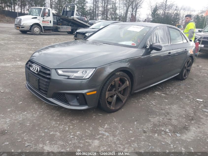 2019 Audi S4 3.0T Premium VIN: WAUB4AF46KA004884 Lot: 38238226