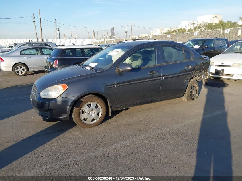 2009 Hyundai Accent Gls VIN: KMHCN46C69U284517 Lot: 38238248