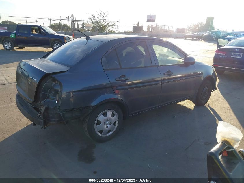 2009 Hyundai Accent Gls VIN: KMHCN46C69U284517 Lot: 38238248