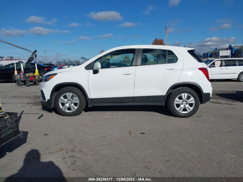 2019 Chevrolet Trax Ls VIN: LSGCJKSB5KY011914 Lot: 38238317