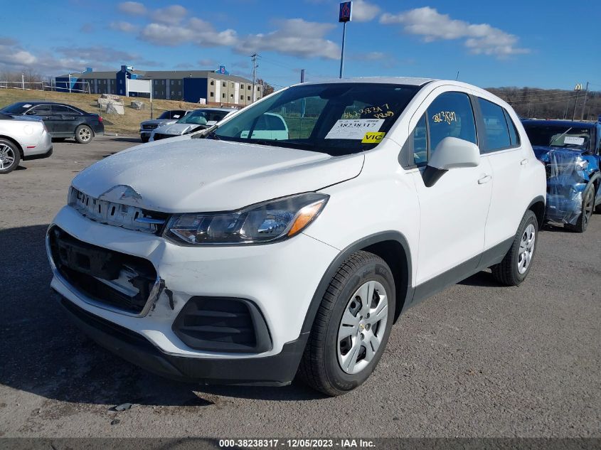 2019 Chevrolet Trax Ls VIN: LSGCJKSB5KY011914 Lot: 38238317