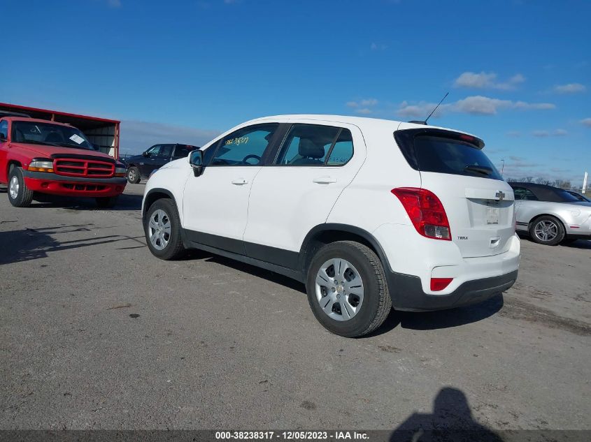 2019 Chevrolet Trax Ls VIN: LSGCJKSB5KY011914 Lot: 38238317