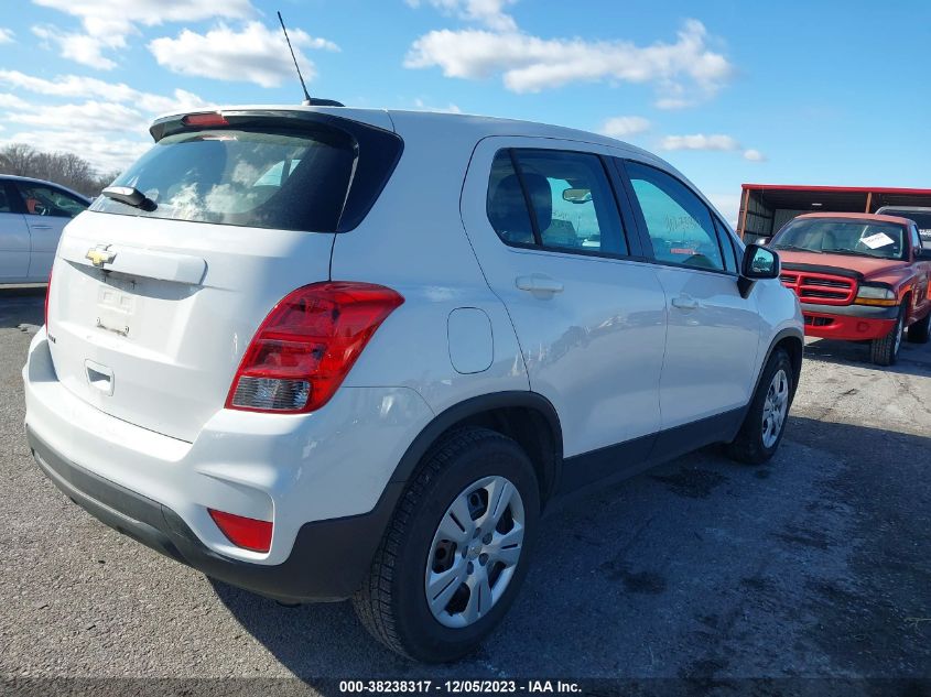 2019 Chevrolet Trax Ls VIN: LSGCJKSB5KY011914 Lot: 38238317