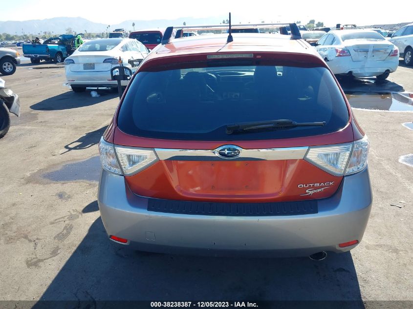 2010 Subaru Impreza Wagon Outback Sport VIN: JF1GH6D62AH822560 Lot: 38238387