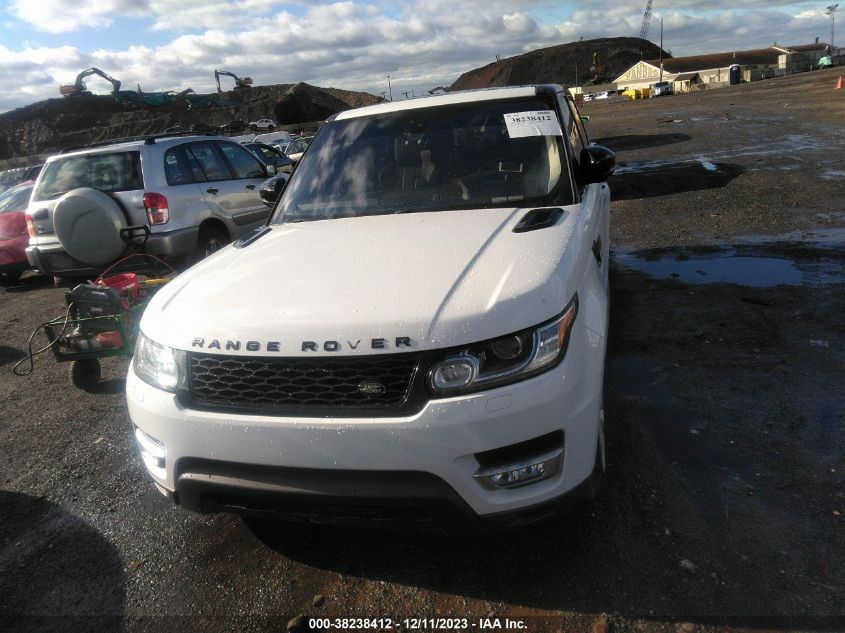 2016 Land Rover Range Rover Sport 3.0L V6 Supercharged Hse VIN: SALWR2PF6GA658215 Lot: 38238412