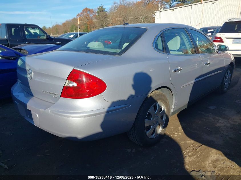2006 Buick Lacrosse Cx VIN: 2G4WC582861169051 Lot: 38238416