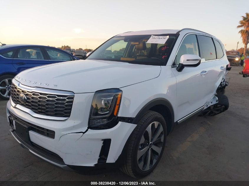 2021 Kia Telluride S VIN: 5XYP6DHC8MG137867 Lot: 38238420