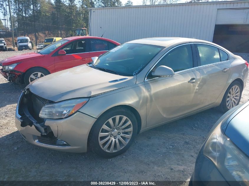 2012 Buick Regal VIN: 2G4GR5EK2C9162617 Lot: 38238429