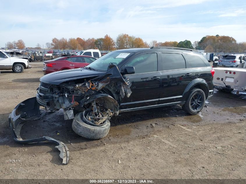 2019 Dodge Journey Se VIN: 3C4PDCBB8KT863492 Lot: 38238597