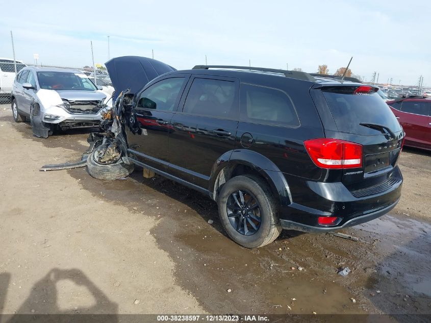 2019 Dodge Journey Se VIN: 3C4PDCBB8KT863492 Lot: 38238597